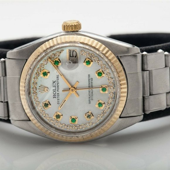 ROLEX TWO TONE MIDSIZE MENS/LADIES 18K GOLD!! - Picture 3 of 7